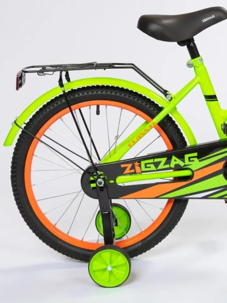 Велосипед ZIGZAG 20" CLASSIC (1ск.) зеленый