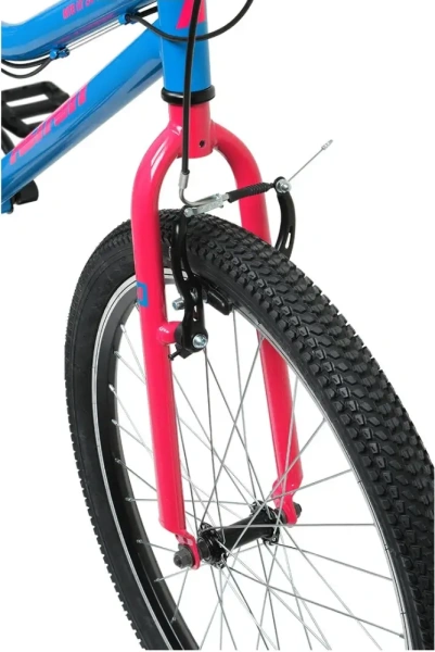 Велосипед ALTAIR 24" MTB HT 1,0 (6 ск., рост 12", хард) голубой/розовый