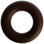 Эспандер кистевой FORTIUS Кольцо 50 кг гладкий, коричневый