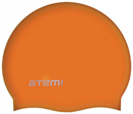 Шапочка для плавания ATEMI TC304 тонкий силикон,оранжевый., детская