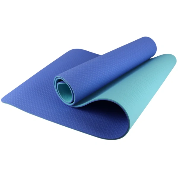 Коврик для йоги ESPADO TPE ES9033 (173х61х0,6) синий