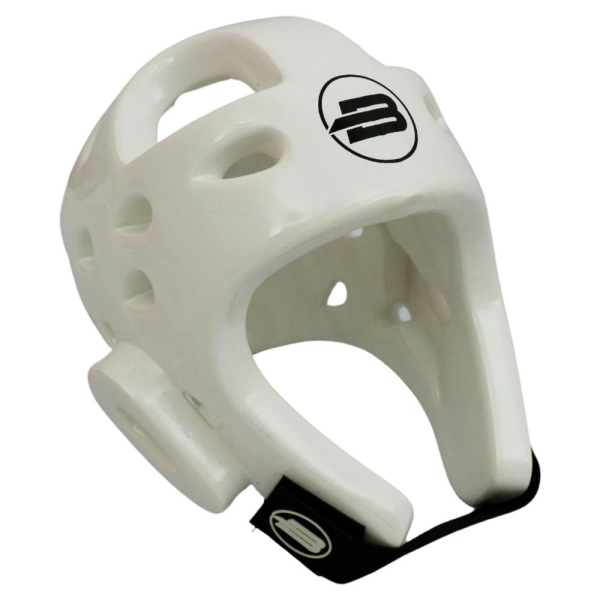 Шлем для тхэквондо BoyBo Premium BHT44 цв. белый, р. L