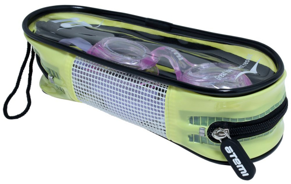 Очки для плавания ATEMI N7602 дет, силикон (фиолет)
