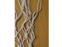 Сетка баскетбольная SPRINTER A-2, белая, толстая нить 2мм, капрон, 12 петель, 45-50см (15008)
