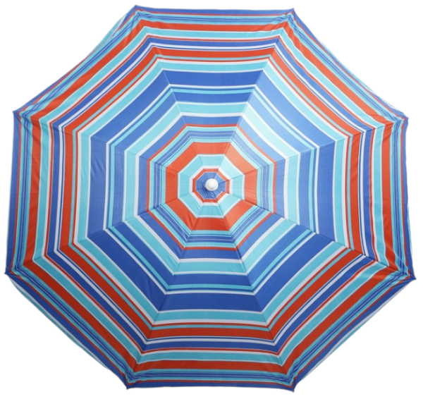 Зонт пляжный SIMA Модерн d180 cм, h195 см, с серебряным покрытием (119130)