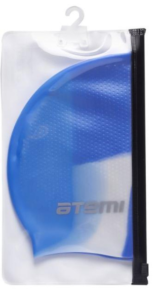 Шапочка для плавания ATEMI DCM101 силикон (массаж.)мультиколор