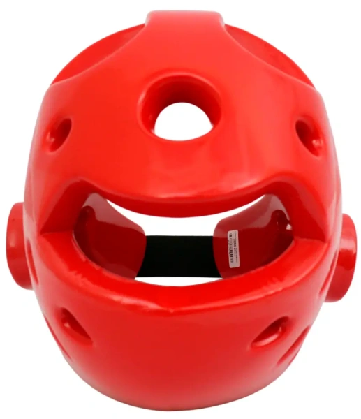 Шлем для тхэквондо BoyBo Premium BHT44 цв. красный, р. M