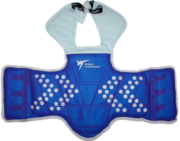 Защита груди SPRINTER ZZT-010-3 для тхэквондо. Размер: 3. Цвет: красный/синий