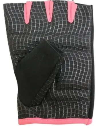 Перчатки для фитнеса ESPADO ESD001, черный/розовый, р. S