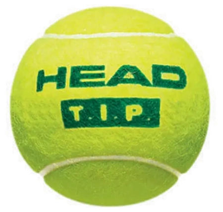 Мяч б/т  HEAD T.I.P Green 3шт (30494-55065)