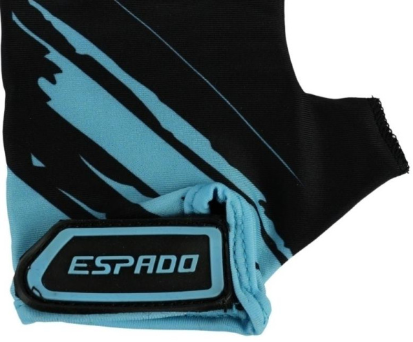 Перчатки для фитнеса ESPADO ESD003 р.M, цв. голубой