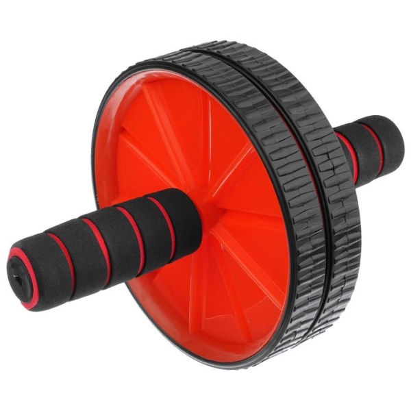 Ролик гимнастический SIMA 2 колеса, с ковриком, (4472653)