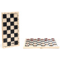 Игра настольная ШАШКИ Классика деревянные с малой деревянной доской (007-07)