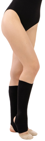 Гетры для худ. гимнастики GRACE DANCE №5, без носка и пятки, 40см, черный (3405918)