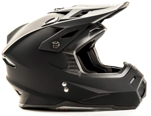 Шлем мото кроссовый HIZER J6801 #3 (S) matt black (13533)