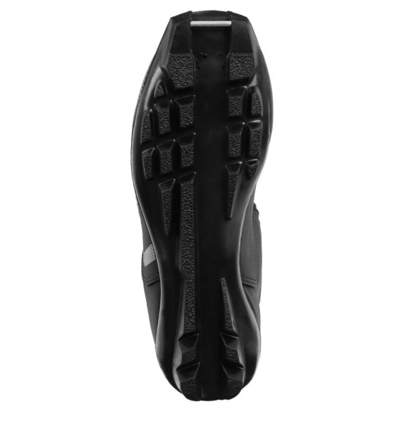 Ботинки лыжные 75мм WINTER STAR CLASSIC иск. кожа, цв. чёрный, лого серый, р.32