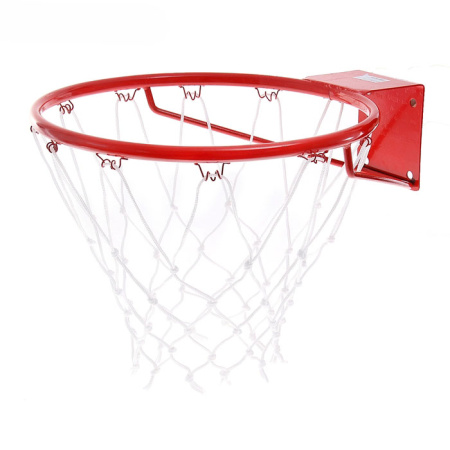 Кольцо баскетбольное ЕВРОСПОРТ №7, 450мм, с сеткой и упором (КБ7у)