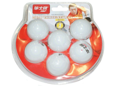 Мячи для н/т SPRINTER ABS-042 1* ABS р.40мм, 6шт/уп