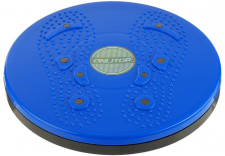 Гимнастический диск здоровья ONLYTOP, 25см, с магнитными вставками (415828)
