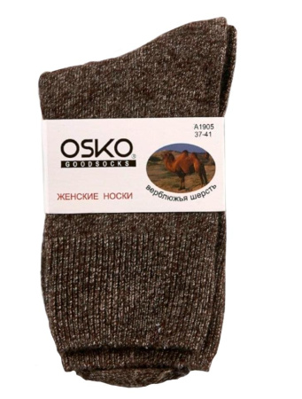 Термоноски женские OSKO из верблюжьей шерсти, до -30°C, р.37-41