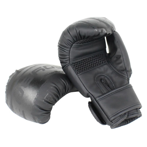 Перчатки боксерские BOYBO Stain BGS322 флекс, черный , р-р, 14 OZ