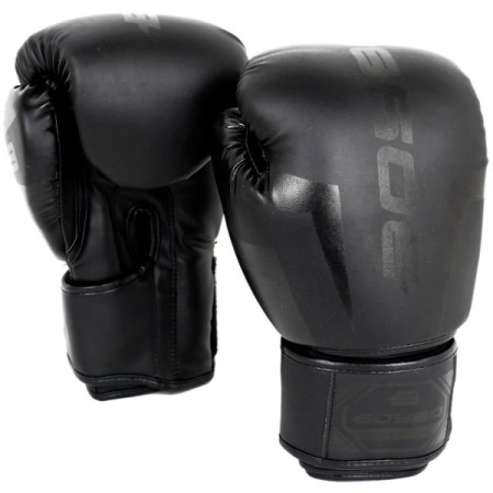 Перчатки боксерские BOYBO Stain BGS322 флекс, черный , р-р, 12 OZ
