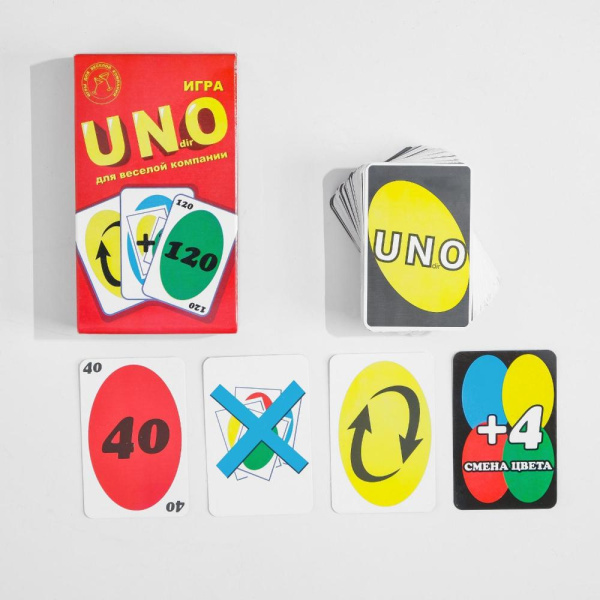 Карточная игра "УНдирО" VIP, 108 карт, 8 х 11.4 см (6758299)