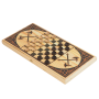 Игра настольная НАРДЫ КАЗАКИ  60х60см, с полем для игры в шашки (4415984)