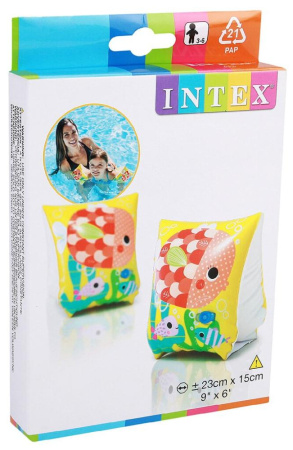 Нарукавники INTEX 58652 Рыбки 3-6 лет