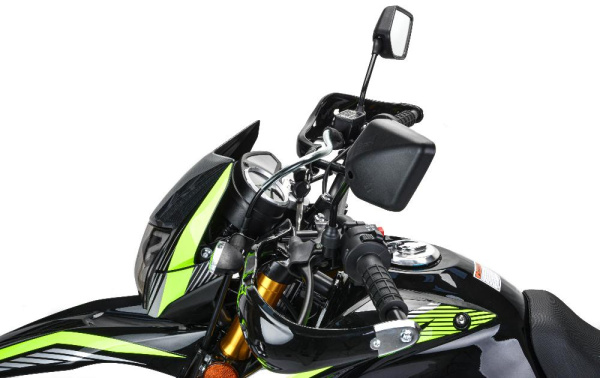 Мотоцикл Motoland ENDURO ST 300 NEON (175FMM) черный/зеленый *2