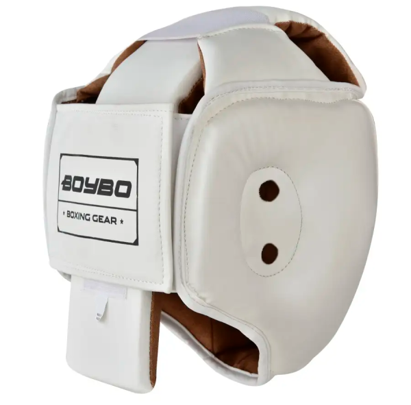 Шлем для карате BOYBO BH100 белый (XL)