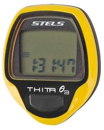 Велокомпьютер Thita-3, 10 функций (Желтый)