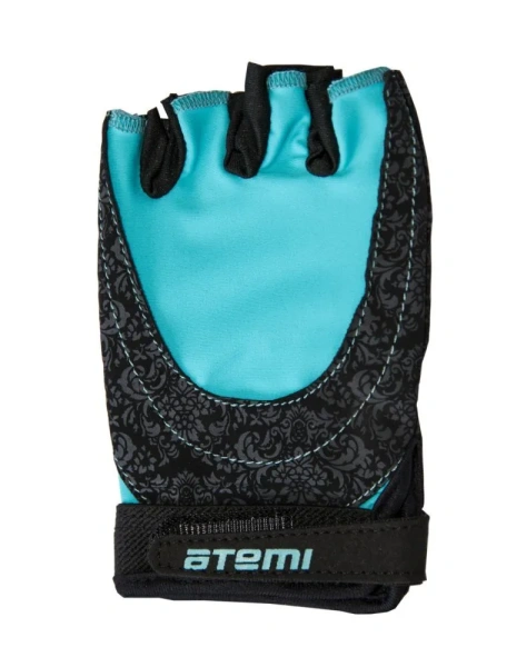 Перчатки для фитнеса ATEMI AFG-06 голубой, р. М