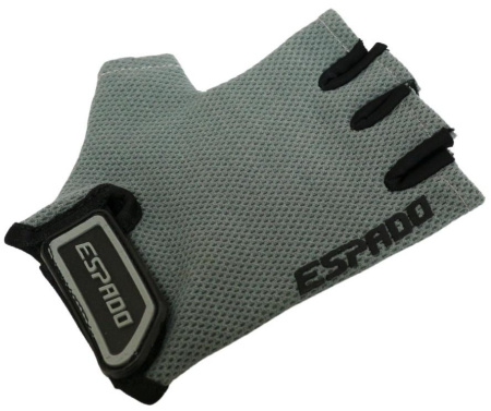 Перчатки для фитнеса ESPADO ESD004, серый, р. XS
