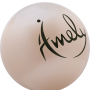 Мяч для художественной гимнастики однотонный AMELY AGB
-301, d-15 см, PVC, серый