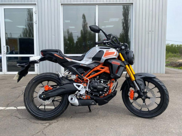 Мотоцикл Motoland 501 (172FMM-5/PR250) оранжевый/серый *2