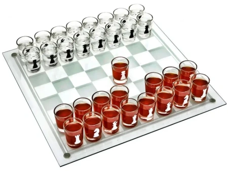 Игра настольная ШАХМАТЫ 086М Пьяные Шахматы