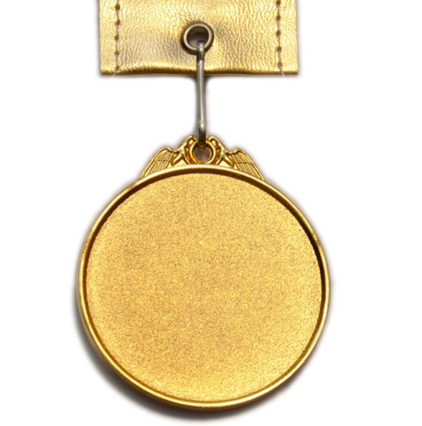 Медаль "Плавание" с лентой большая. Диаметр 6,5 см, длина ленты 46 см