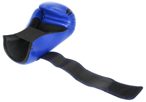 Перчатки для тхэквондо Boybo GTF/ITF к/з синие размер M