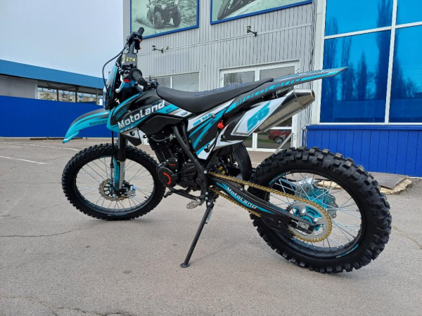 Мотоцикл Кросс Motoland CRF 250 (172FMM) синий