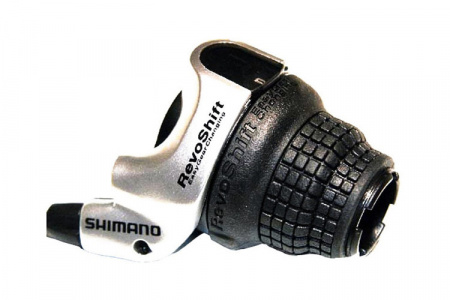 Шифтер Shimano SL-RS 41 лев/пр 3x7ск тр. серебр.