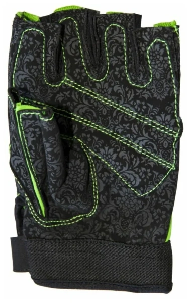 Перчатки для фитнеса ATEMI AFG-06 зеленый, р. L
