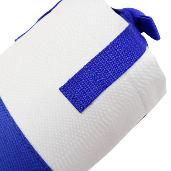 Набор боксерский детский RUSCOsport (перчатки 4 ун., к/з + мешок) триколор синий