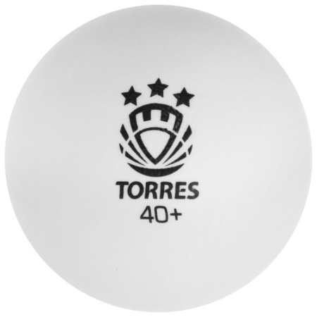 Мячи для н/т TORRES Profi 3*,  6 шт, белый (TT21012)