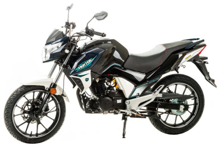 Мотоцикл Motoland FIGHTER 250 черный/синий/белый