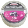 Пули пневматические Люман Pointed pellets 4,5 мм 0,57 грамма (300 шт.)