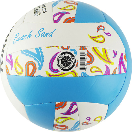Мяч в/б TORRES Beach Sand  Blue р.5, синт. кожа