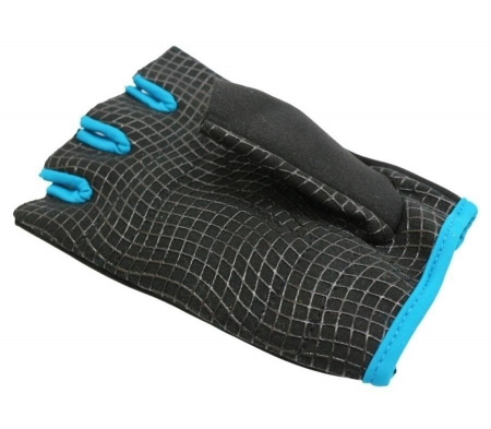 Перчатки для фитнеса ESPADO ESD001, черный/синий, р. S