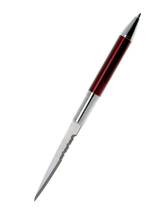 Нож-ручка City Brother 003S - Red (с комбинированной заточкой)