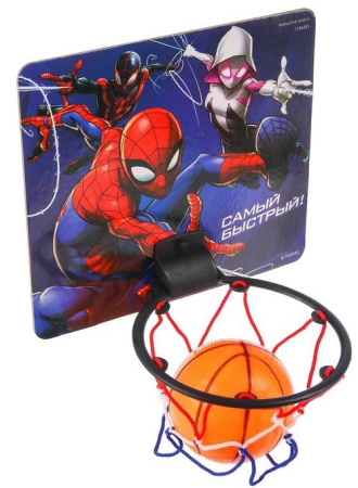 Кольцо баскетбольное MARVEL"Самый быстрый. Человек паук" (7546883)